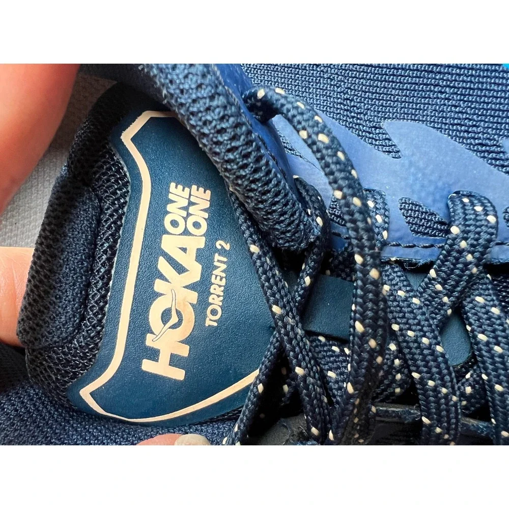 Hoka One One Torrent 2 Indigo Bunting Trail Running Shoes Womens 8.5